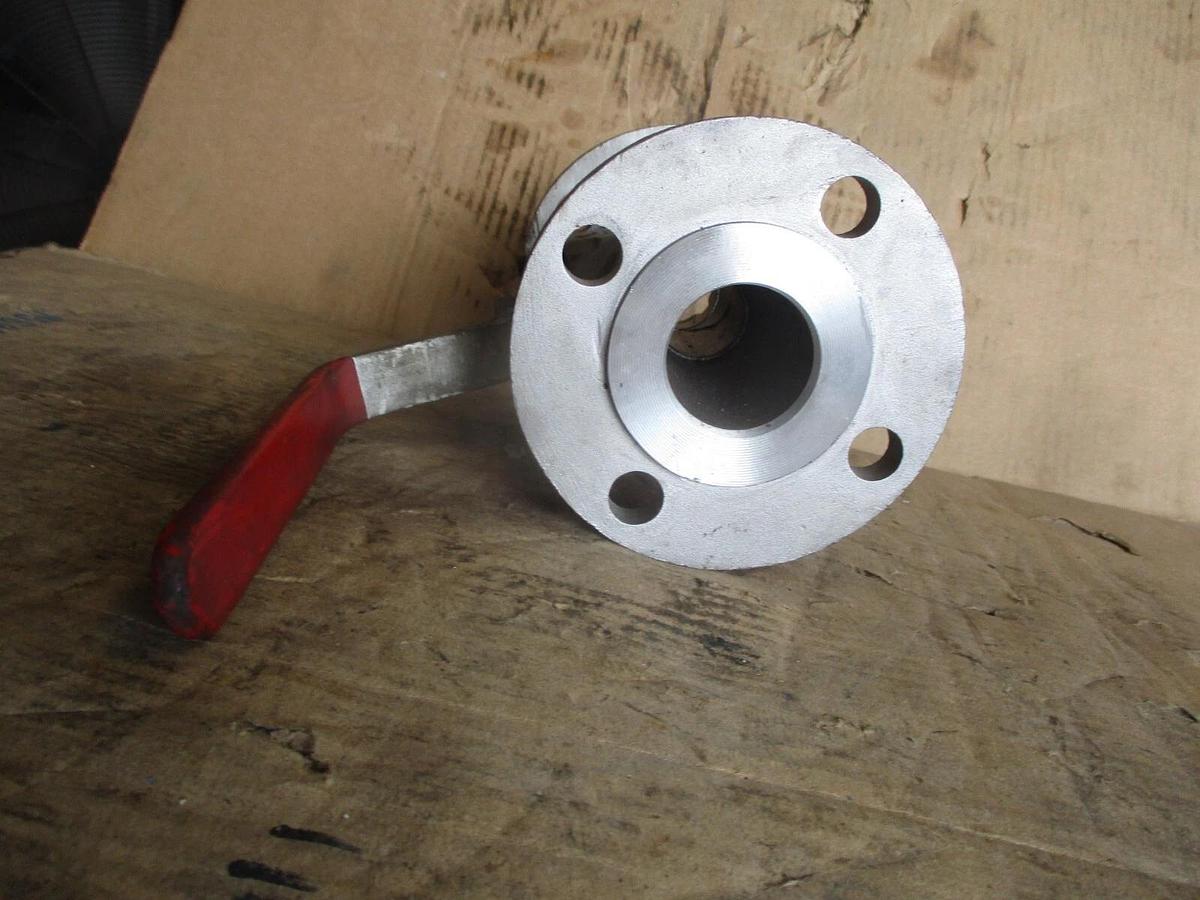 Used WORCESTER 1-1/2" STAINLESS BALL VALVE, #751017J NEW