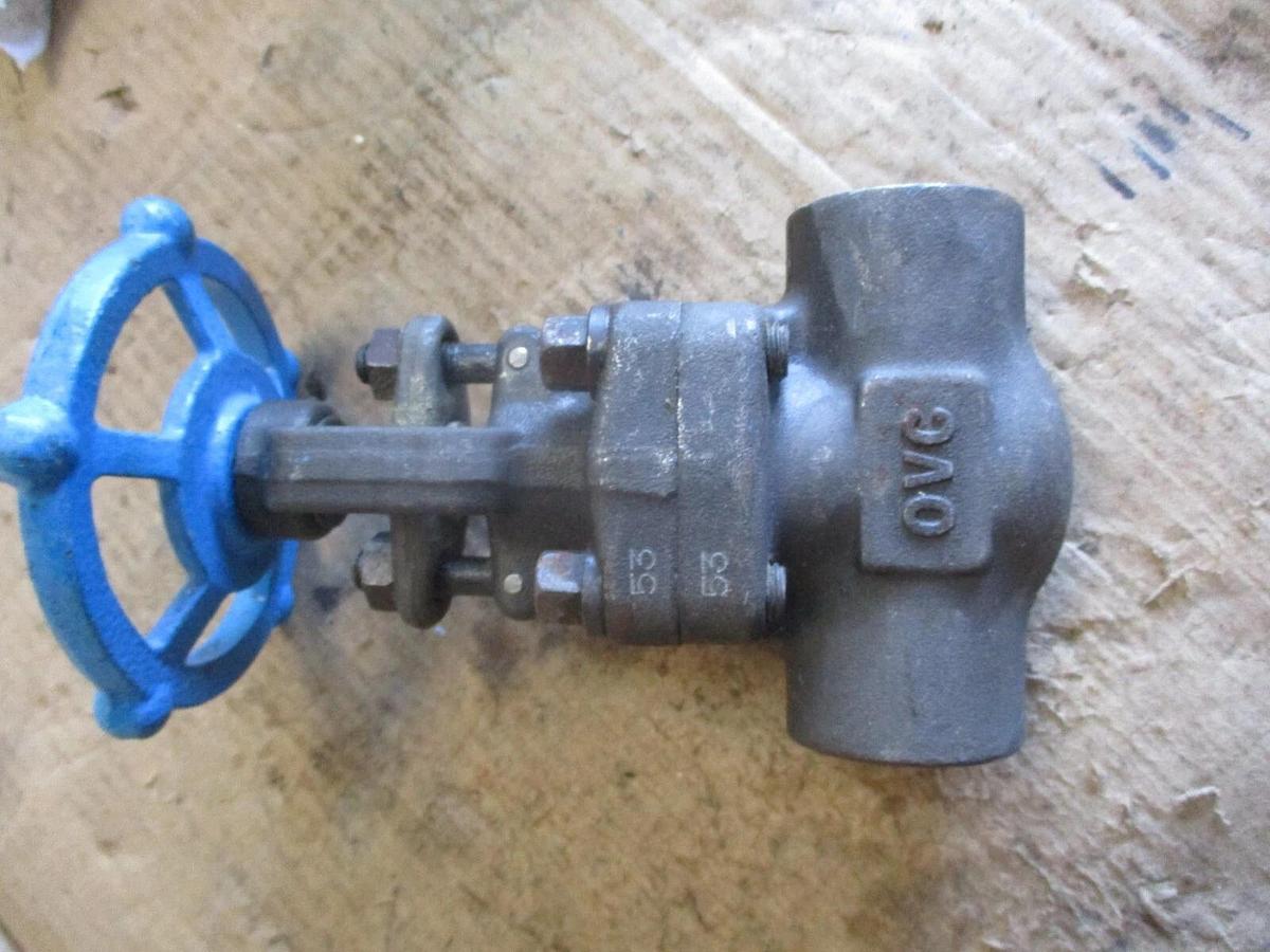 Used OVC 1" IRON GATE VALVE, #78926J NEW