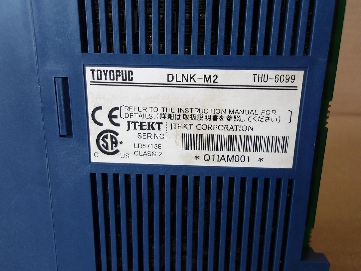 Used TOYODA / TOYOPUC DLNK-M2 / TRU-6099 CONTROL MODULE, #71920G USED