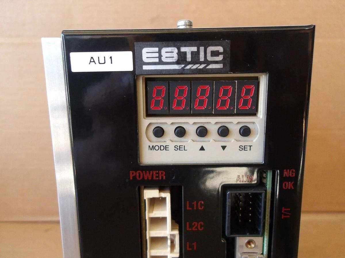 Used ESTIC NUTRUNNER ENRZ-AU50R-20/B60E3-XX-5030 AXIS CONTROL UNIT, #1111155G USED