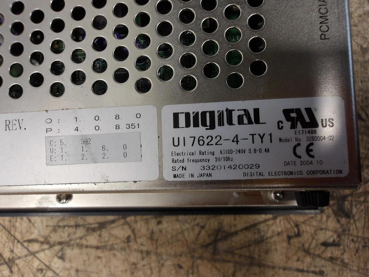 Used DIGITAL PRO-FACE UI7622-R-TYI SCREEN, #55235G REMANUFACTURED