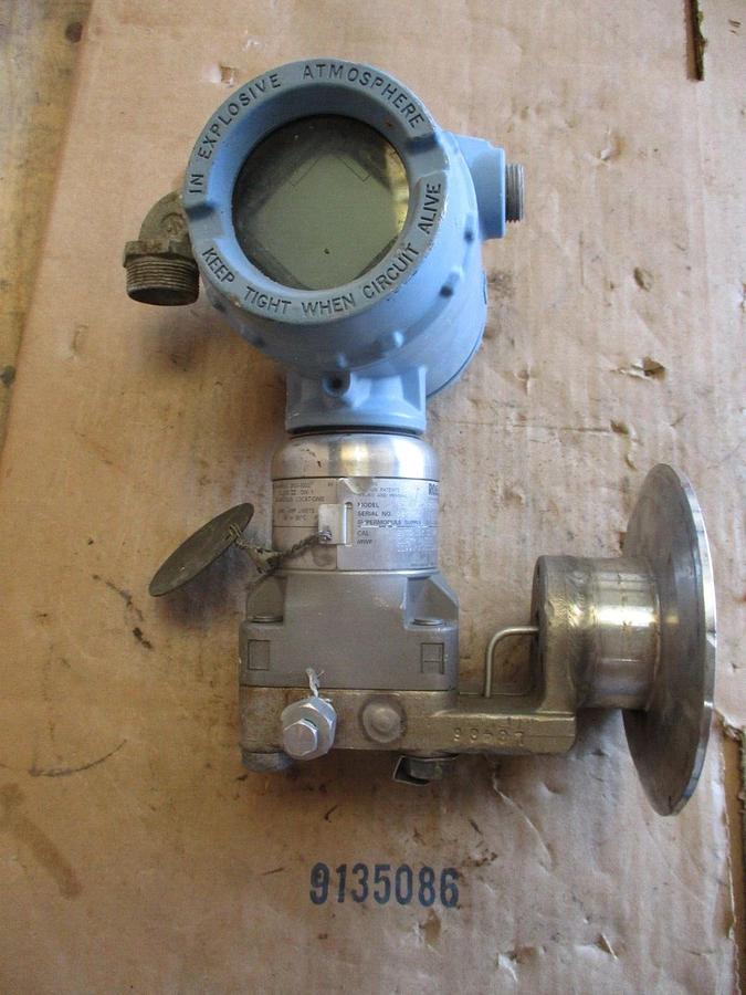 Used ROSEMOUNT 3051 PRESSURE TRANSMITTER, #971241J USED