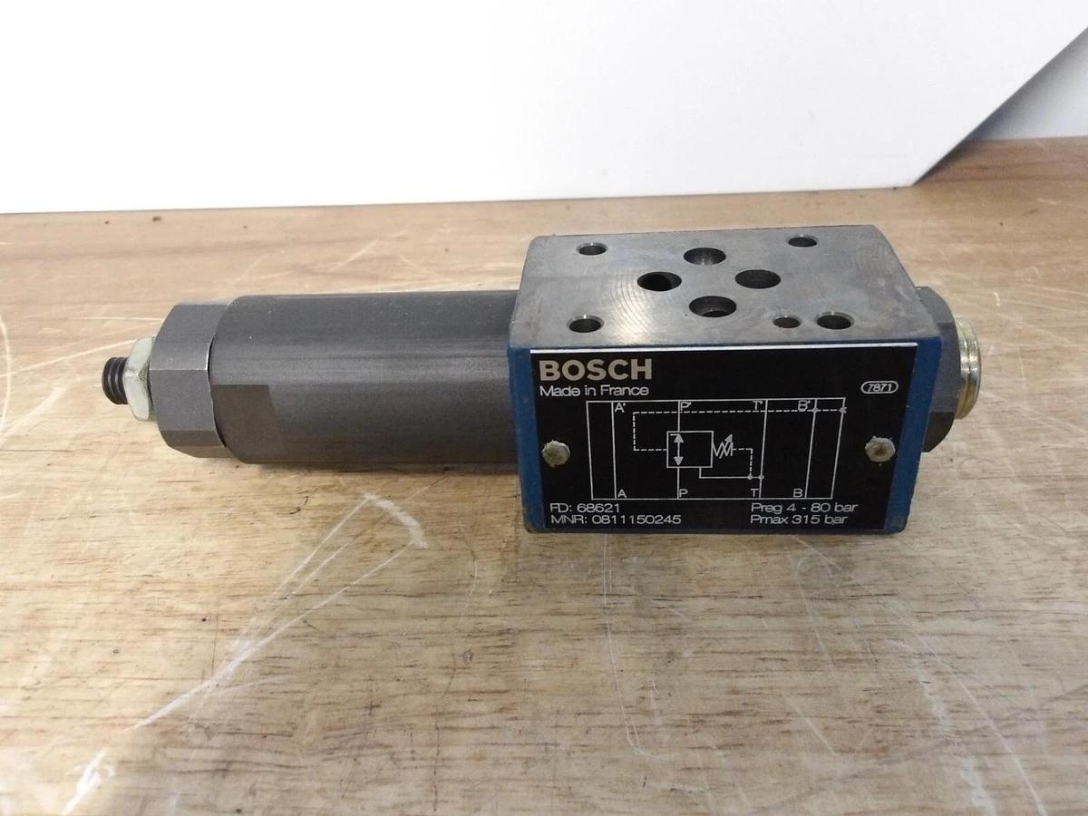 Used BOSCH 0811150245/68621 PRESSURE REDUCING VALVE, #37850G NEW
