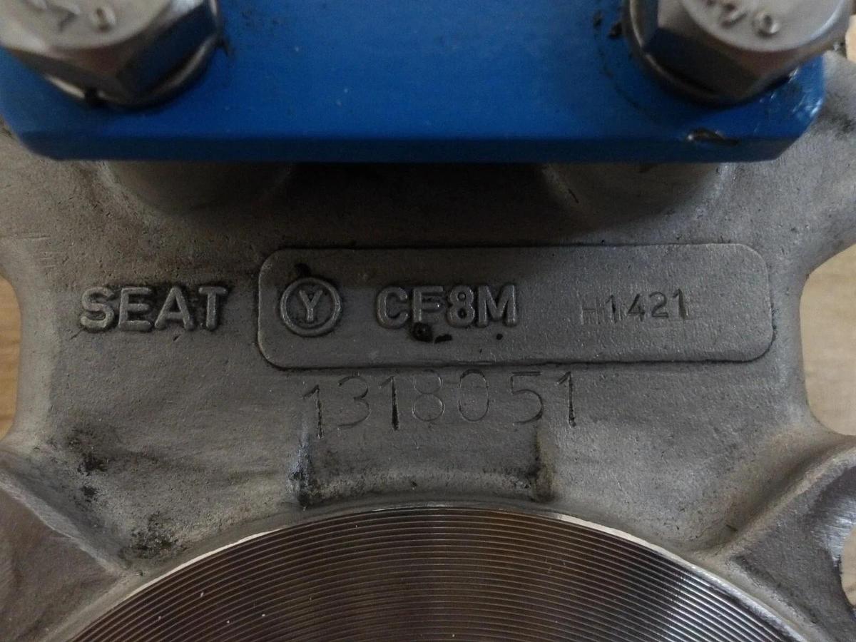 Used ACT 3" S/S KNIFE GATE VALVE 20-3636 RE, #317903G NEW