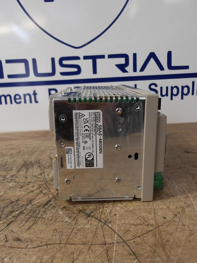 Used OMRON S8AS-48008N POWER SUPPLY, #12171048G USED