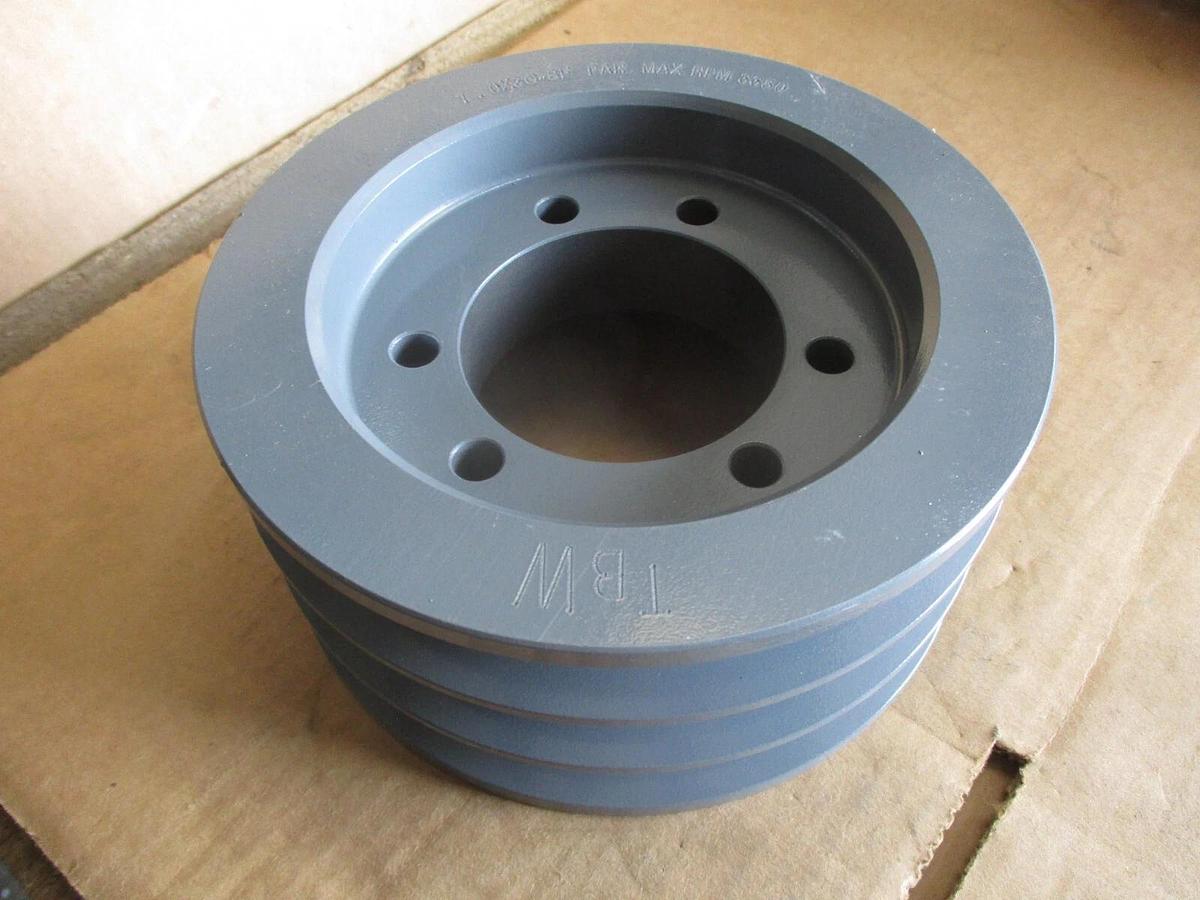 Used TB WOODS 703C 3 GROOVE V-BELT PULLEY, #911427J NEW