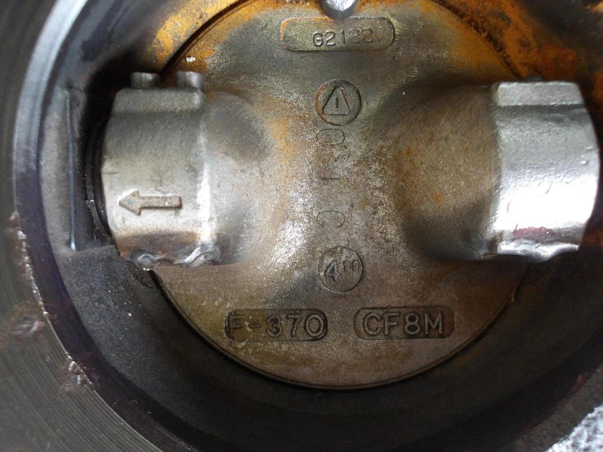 Used KEYSTONE 4" STEEL BUTTERFLY VALVE, #617947G NEW
