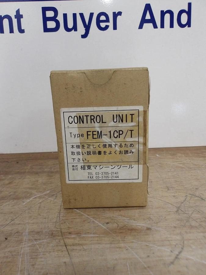 FAREAST FEM-1CP TOOL MONITORING CONTROLLER 24 V AC, #523154G NIB