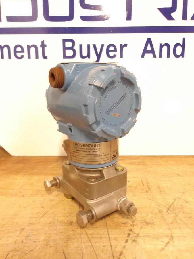 Used ROSEMOUNT 3051 PRESSURE TRANSMITTER, #92305G NEW