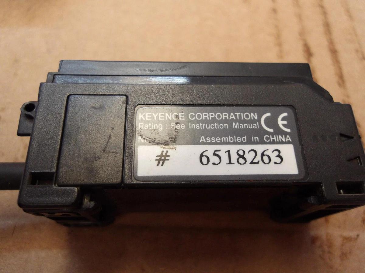 Used KEYENCE CZ-K1 DIGITAL FIBEROPTIC AMPLIFIER UNIT (LOT OF 2), #424250G USED