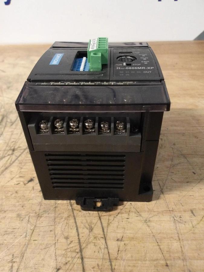 Used INOVANCE H1U-0806MR-XP PLC CONTROLLER, 100-240 V, #331257G USED
