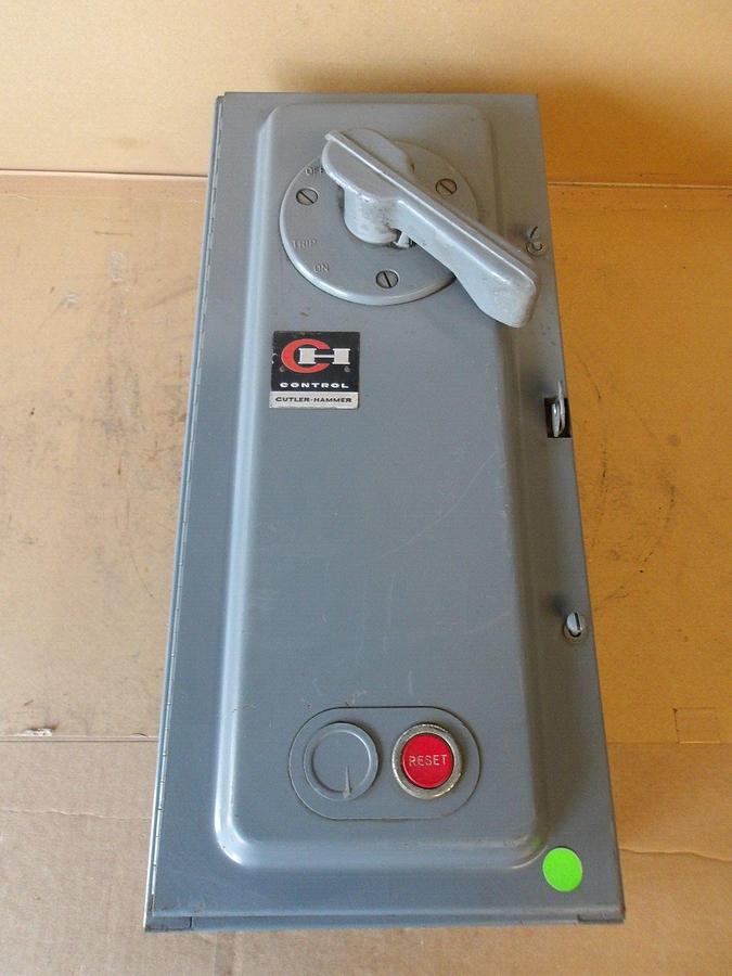 Used CUTLER HAMMER 9591 AUTOMATIC STARTER, SIZE 0, #6211000G USED