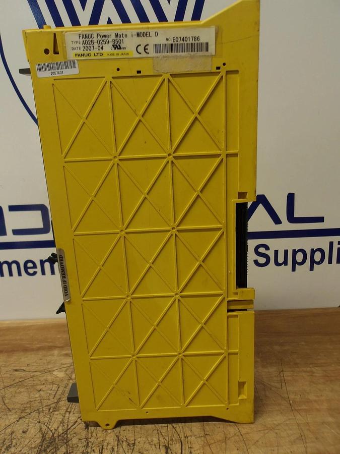 Used FANUC A16B-3200 CPU & POWERMATE RACK, #18153G USED