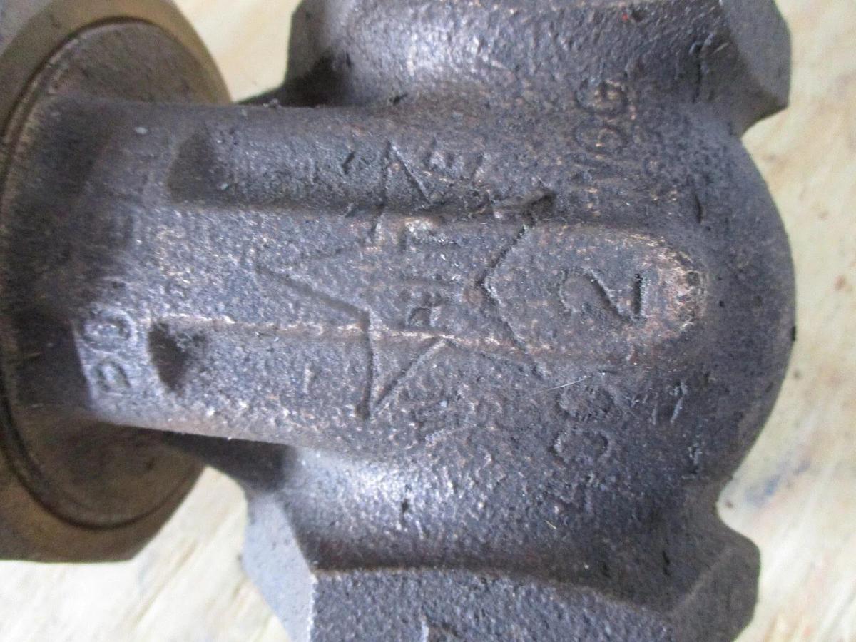Used POWELL BRONZE 2" WHITE STAR GATE VALVE, #117213J NEW