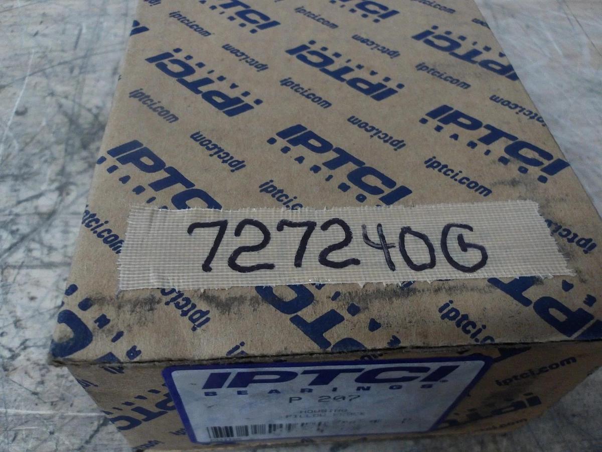 IPTCI P207 PILLOW BLOCK BEARING HOUSING, #727305G NIB