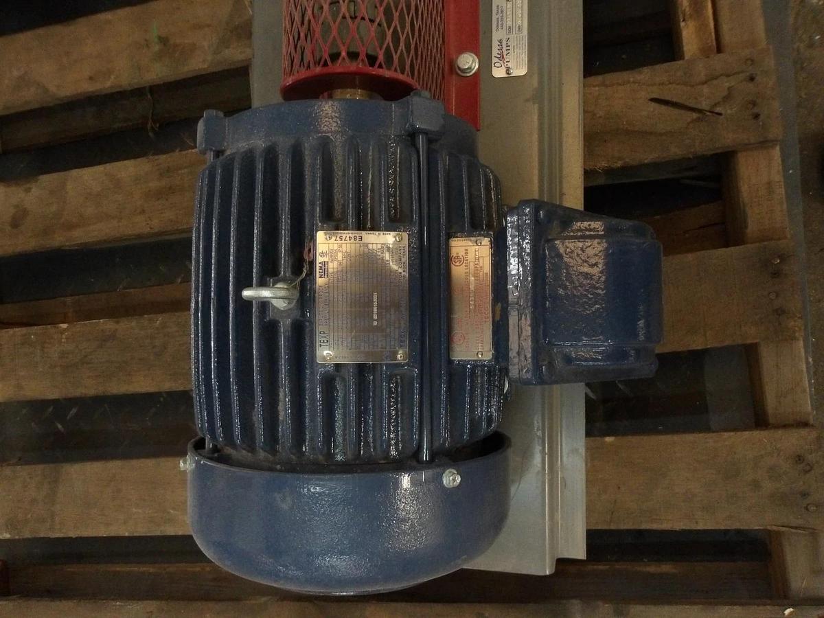 Used ROPER 1-1/2" PUMP W/ 5 HP MOTOR, #1112235GJW NEW