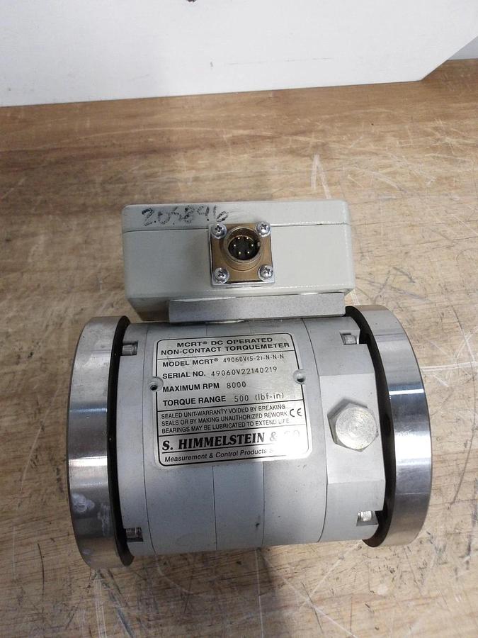 Used S. HIMMELSTEIN MCRT49060V(5-2)-N-N-N DC TORQUEMETER, #527223G NEW