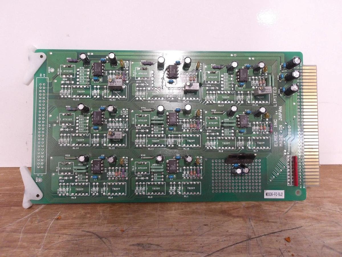 Used ELMEC EC-2860-MC836-FC-BJ2 CIRCUIT BOARD, #9171025G USED