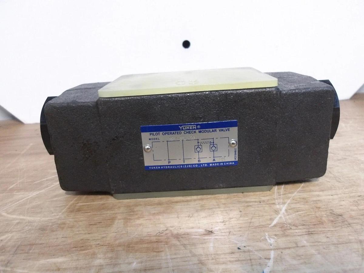 Used YUKEN MPW-03-4-20 OPERATED CHECK VALVE, #37953G NEW