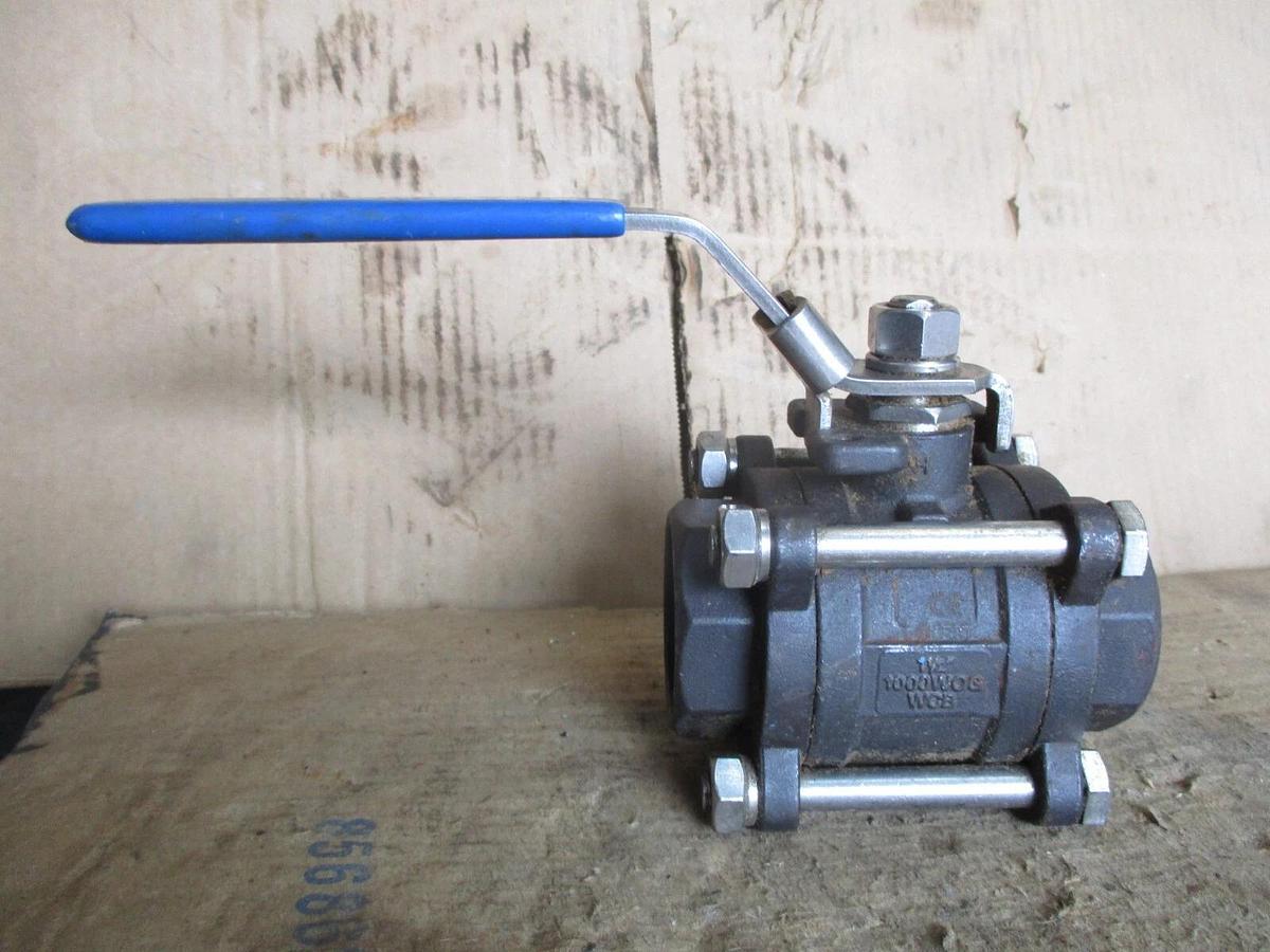 Used OVC 1-1/2" STEEL BALL VALVE (SOCKET WELD) #78224J NEW