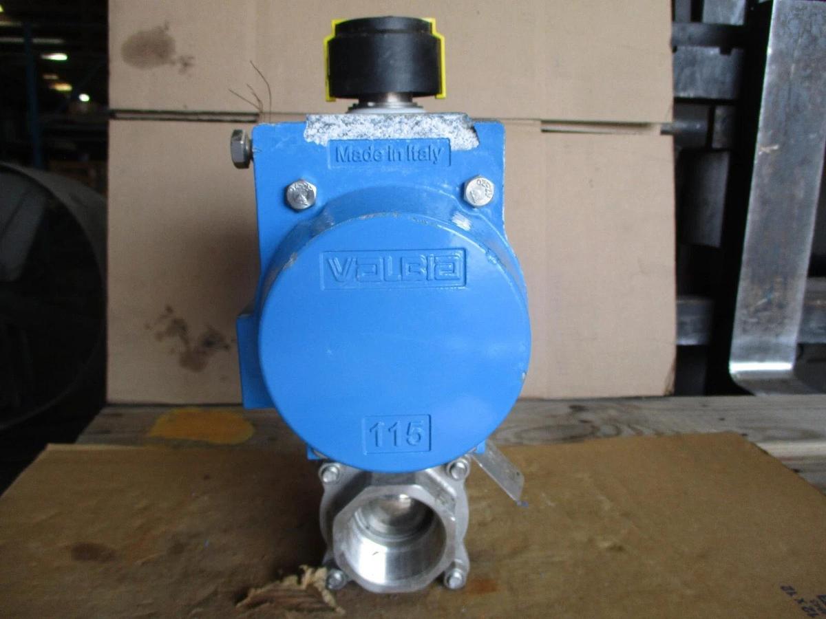 Used FNW 2" STAINLESS PNEUMATIC BALL VALVE, #612916J NEW