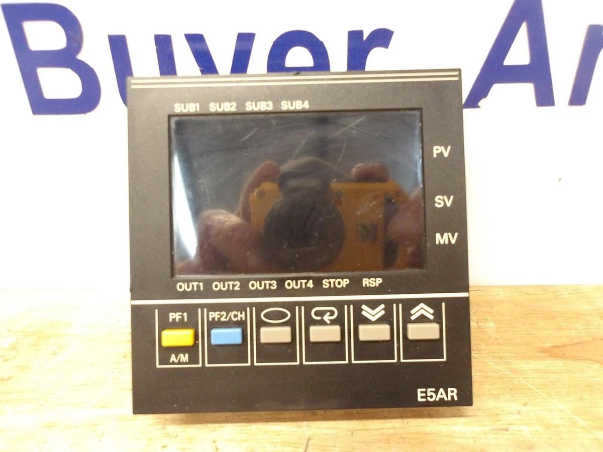 Used OMRON E5AR TEMPERATURE CONTROL PANEL (LOT OF 16) #511025G USED