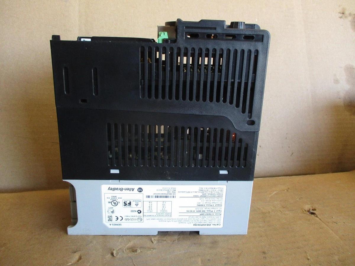 Used ALLEN-BRADLEY 1HP POWERFLEX 525 DRIVE, #613327J USED