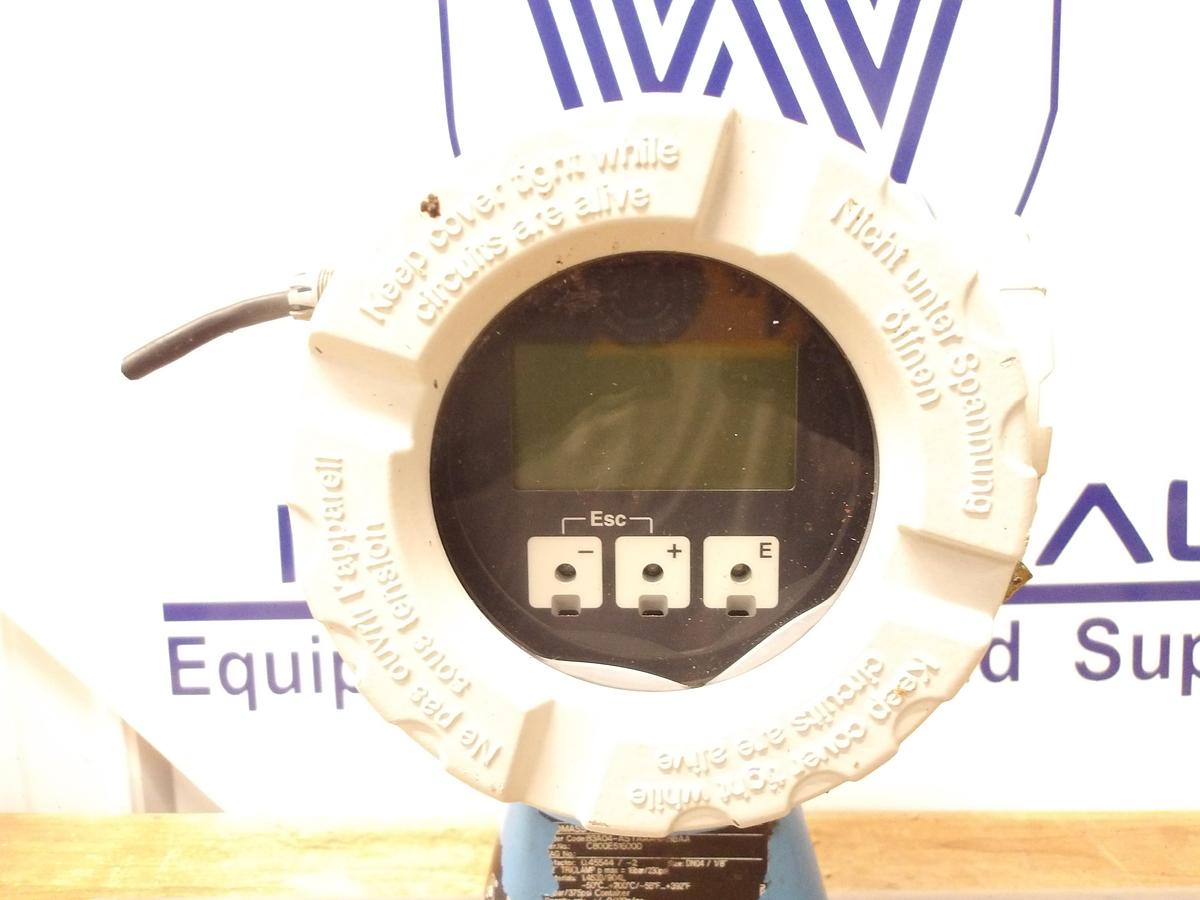 Used ENDRESS HAUSER 83A04-ASTAAANABBAA MASS FLOW TUBE 1/8"