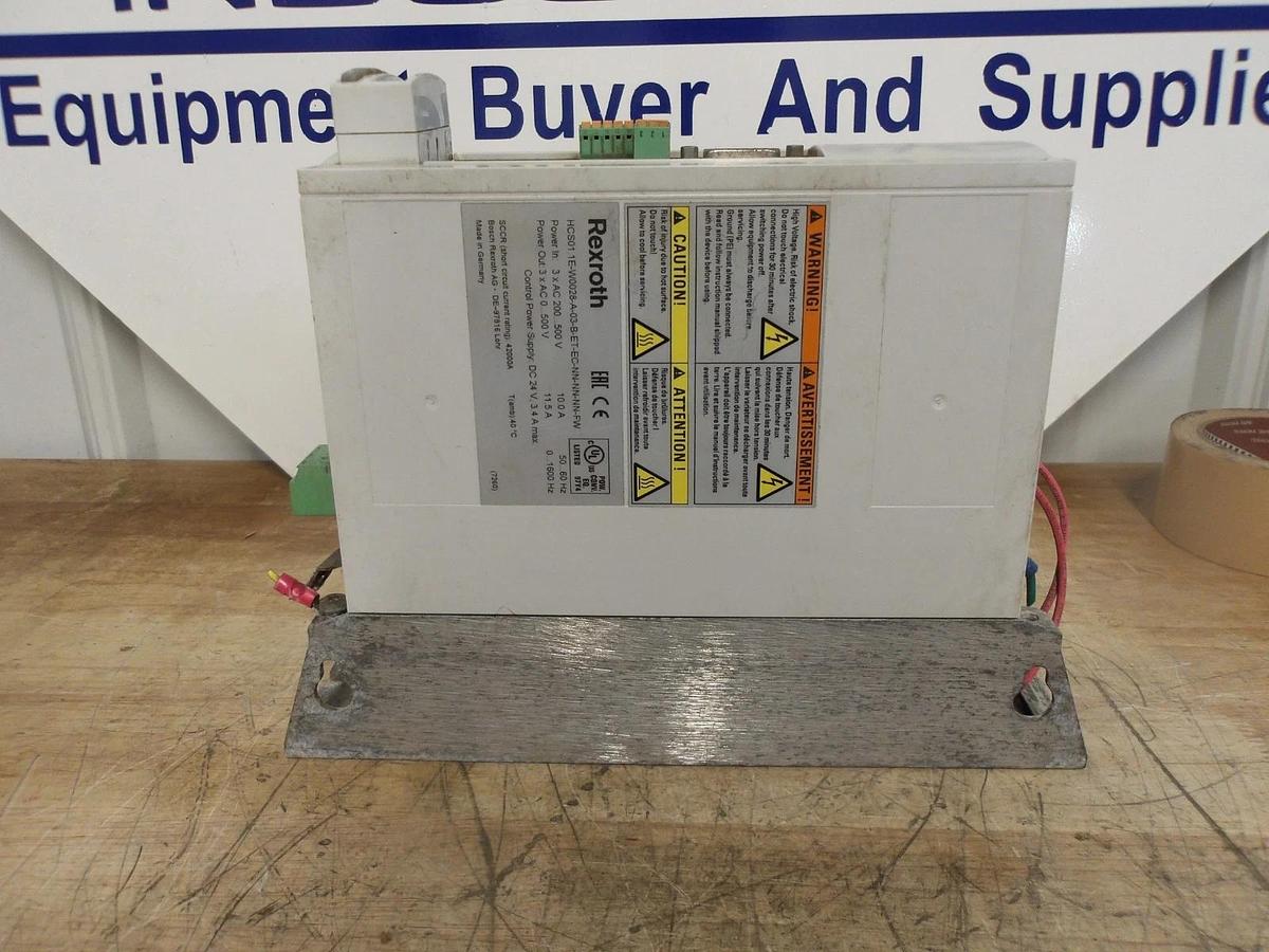 Used REXROTH HCS01.1E-W0028-A-03--ET-NN-NN-NN-FW INDRA DRIVE CONTROLLER, #930135G