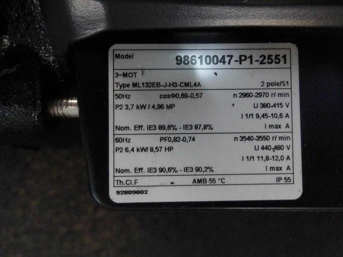 Used GRUNDFOS 2" PUMP, #615938G NEW