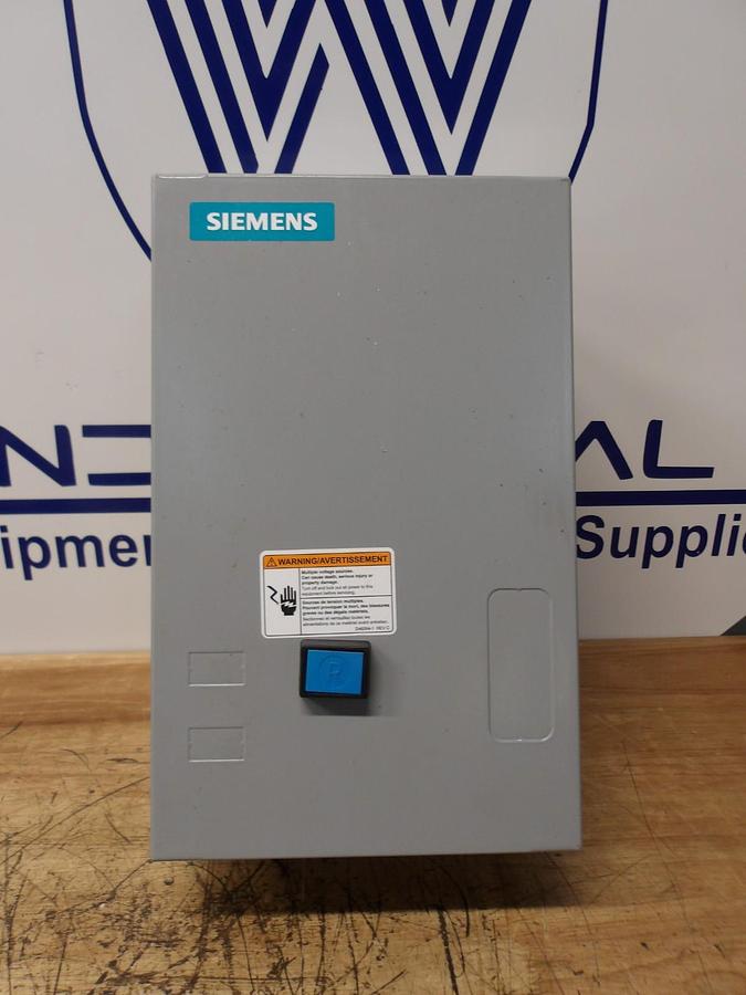 Used SIEMENS SIZE 2 MOTOR STARTER 14FUF32A, #121845G USED