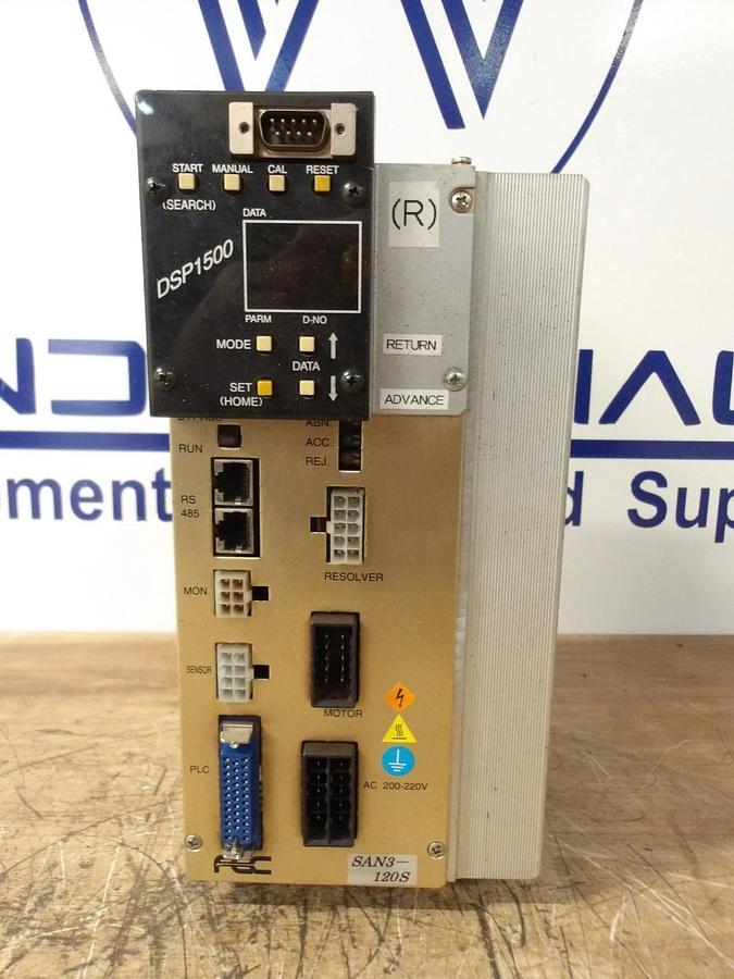 Used FEC SAN3-120S SERVO CONTROLLER, #12171028G USED