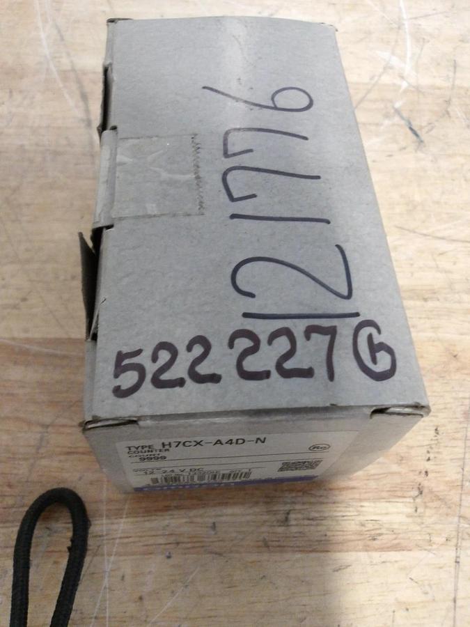 OMRON H7CX-AD40-N COUNTER 12-24 V, #522227G NIB