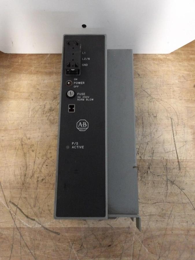 Used ALLEN BRADLEY 1771-P7/8 POWER SUPPLY, 120-220 V, #91911230G PARTS ONLY