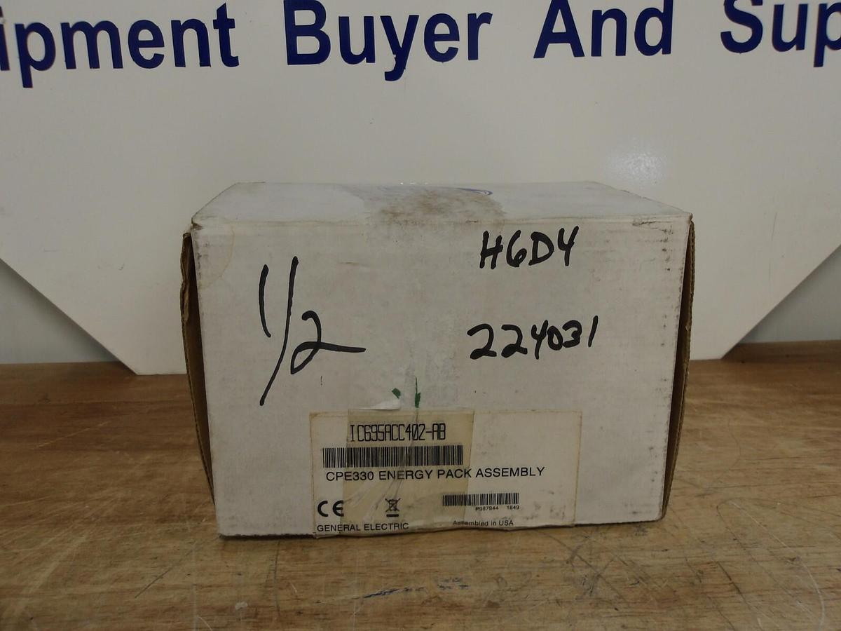 GE RX3I ENERGY PACK UNIT 1C695ACC402-AB, #56816G NIB