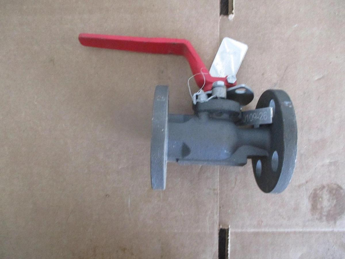 Used KITZ 1/2" STEEL BALL VALVE, #115330J NEW