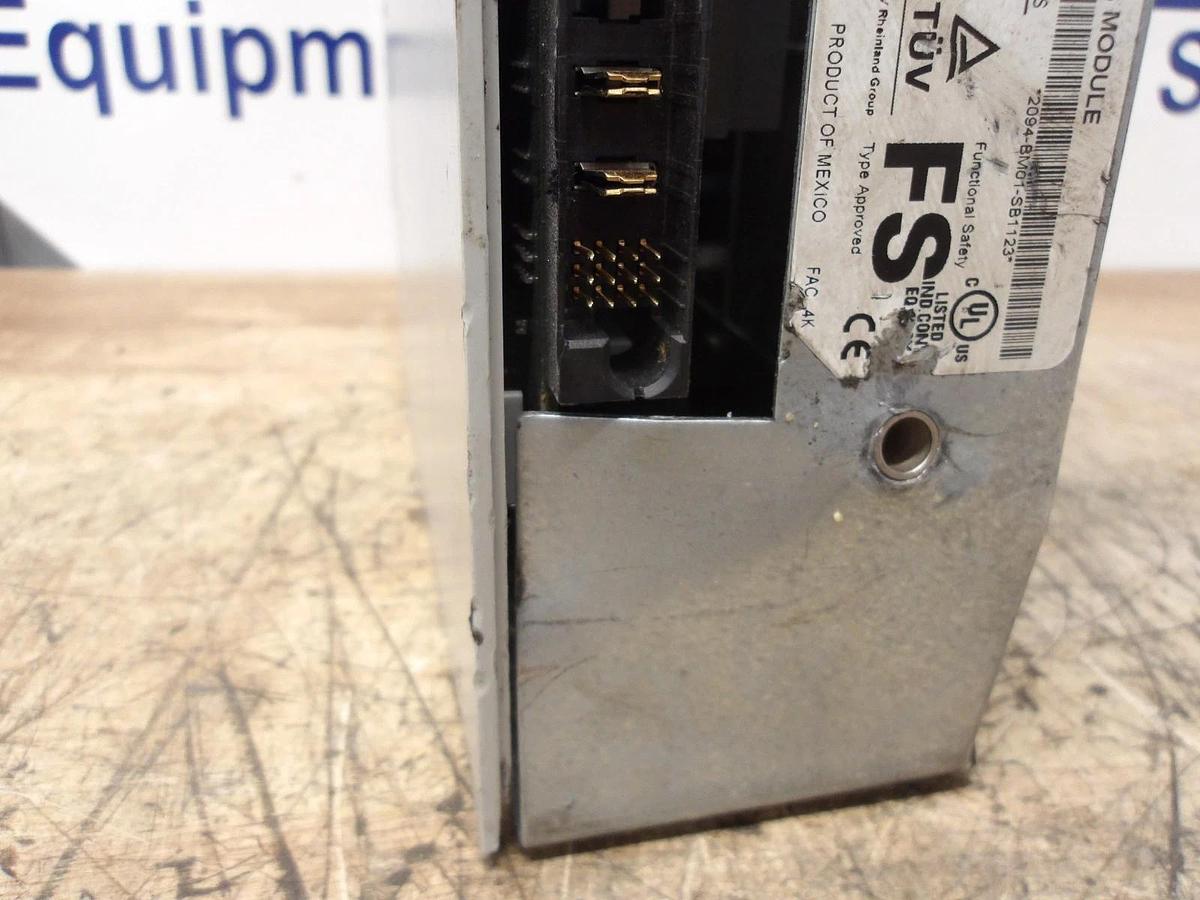 Used ALLEN BRADLEY 2094-BM01-S KINETIX 6000 AXIS, #430125G PARTS ONLY
