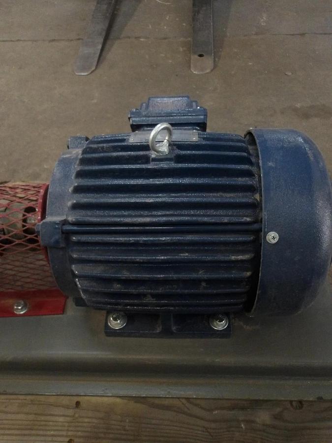 Used ROPER 1-1/2" PUMP W/ 5 HP MOTOR, #1111239GJW NEW