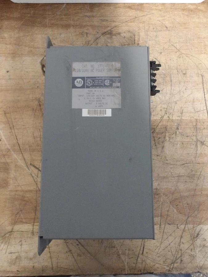 Used ALLEN BRADLEY 1771-P7/8 POWER SUPPLY, 120-220 V, #919208G PARTS ONLY