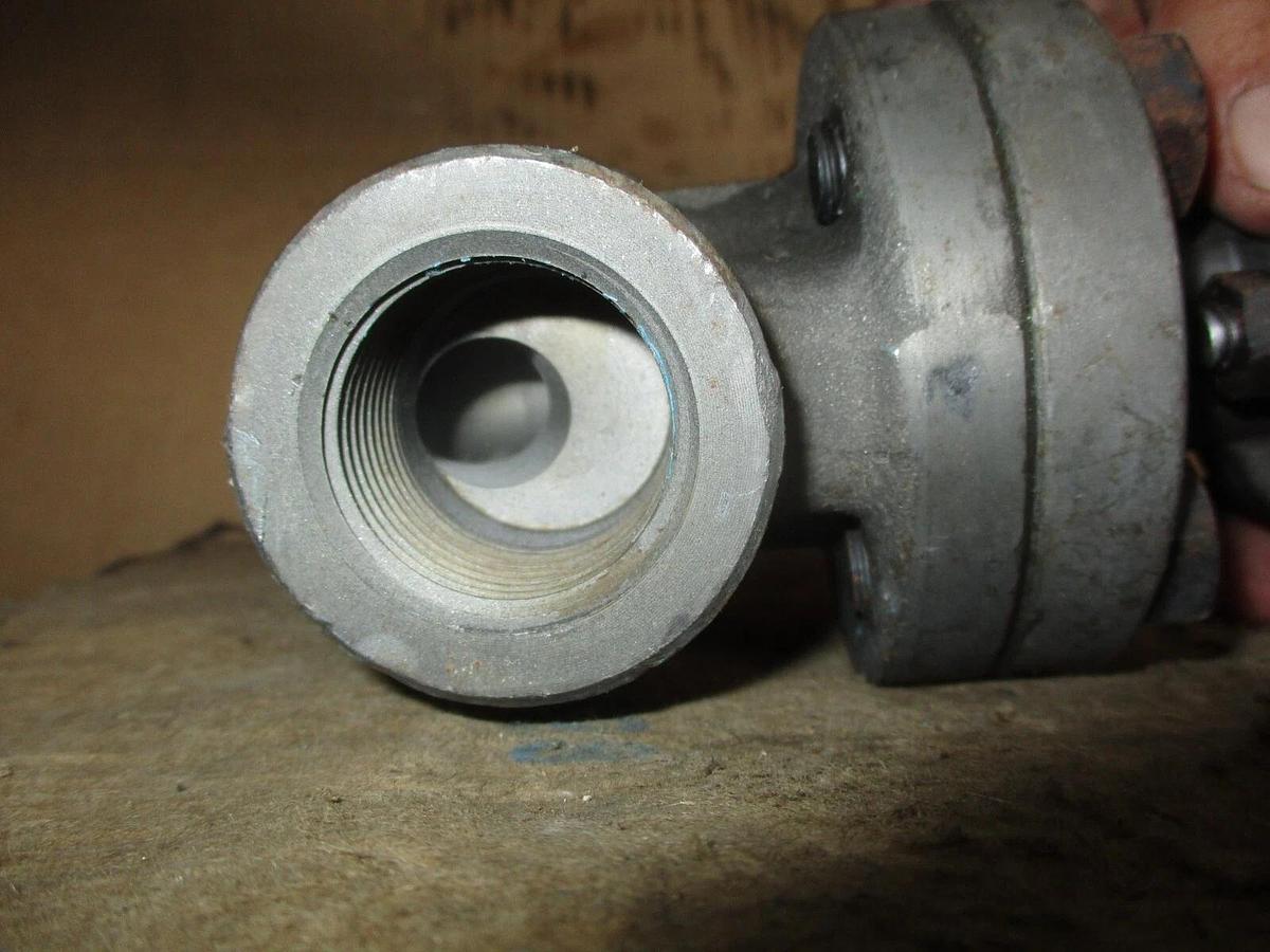 Used BONNEY FORGE 1" IRON GATE VALVE (THREADED) #78140J NEW