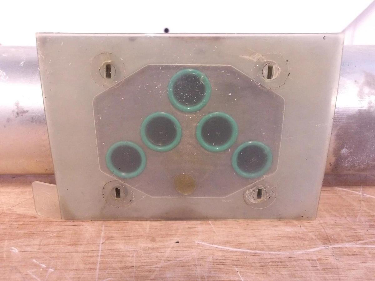 Used BOSCH 081WV10P1V1004W5024/0000 HYDRAULIC SOLENOID VALVE, #361121G NEW