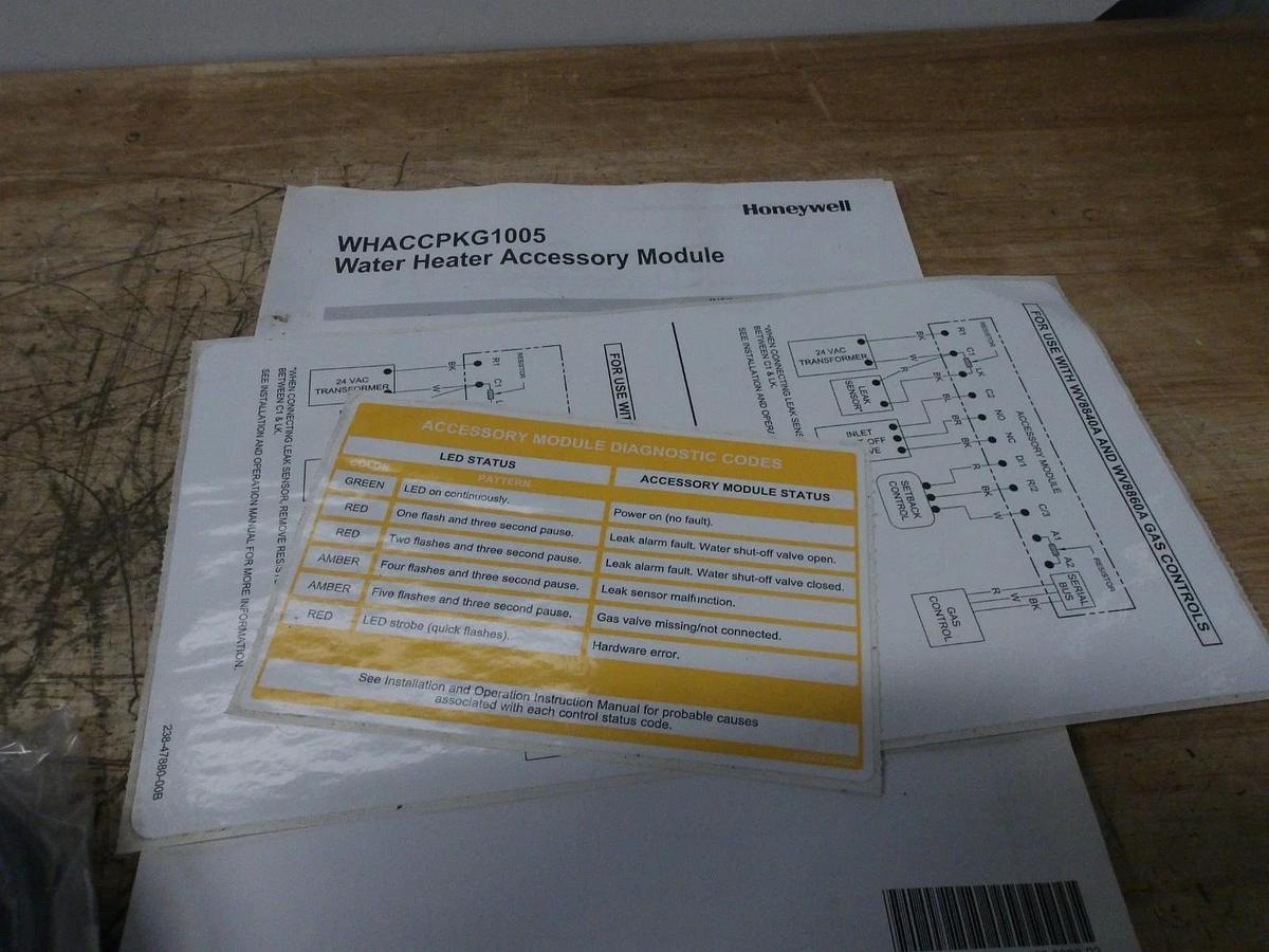 BRADFORD WHITE HONEYWELL 239-47872-00 ACCESSORY MODULE, #428236G NIB