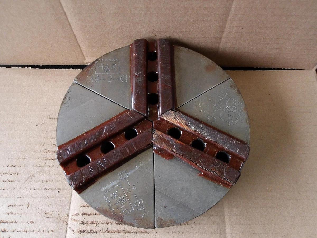 Used H+R 149-2-C1 MACHINE SOFT LATHE CHUCK JAW, #418905G NEW