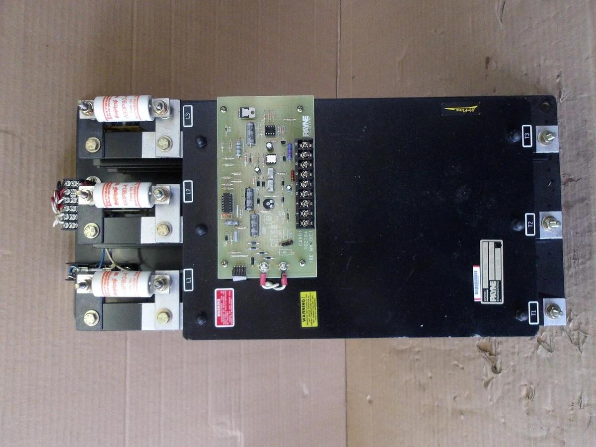 Used PAYNE ENGINEERING 18EM6-4-80P POWER CONTROLLER 80 AMP, #9121103G USED