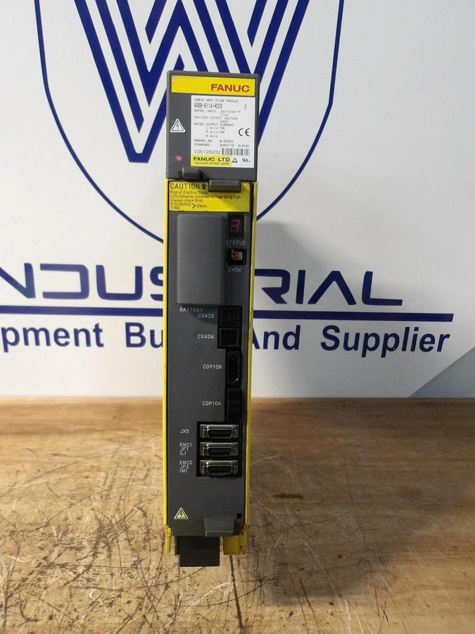 Used FANUC A063-6114-H209 SERVO AMPLIFIER MODULE, #1218316G USED