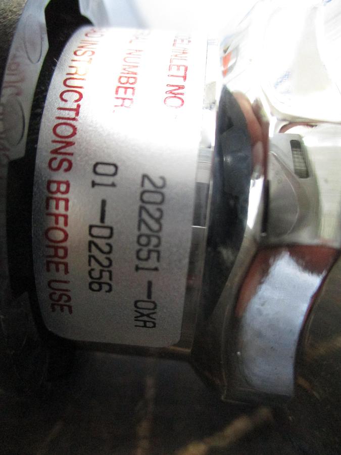 DANIEL 2022651-0XA SINGLE STAGE GAS REGULATOR
