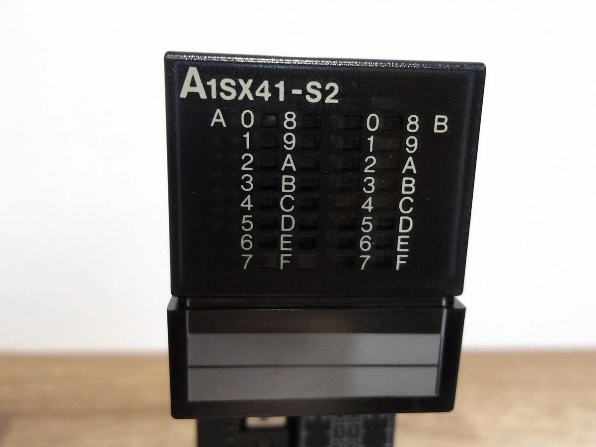 MITSUBISHI A1SX41-S2 INPUT MODULE, #52113G NIB