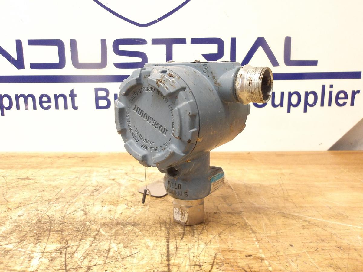 Used ROSEMOUNT 2088G2S22A1 PRESSURE TRANSMITTER