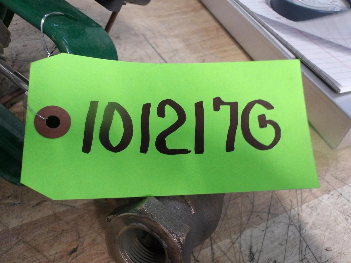 Used FISHER 3/4" BRASS CONTROL VALVE 32.24588, #101217G USED