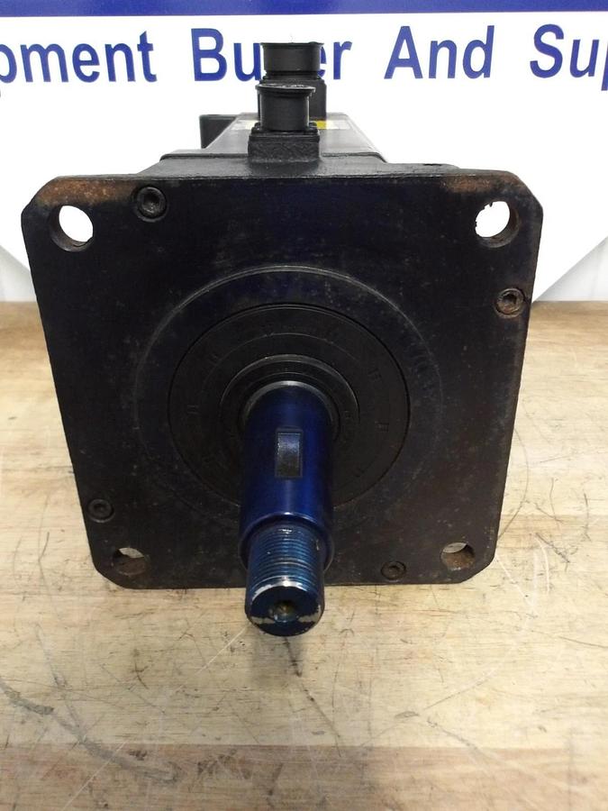 Used FANUC A06B-0247-B605 AC SERVO MOTOR, 3000 RPM, #617236G REMANUFACTURED